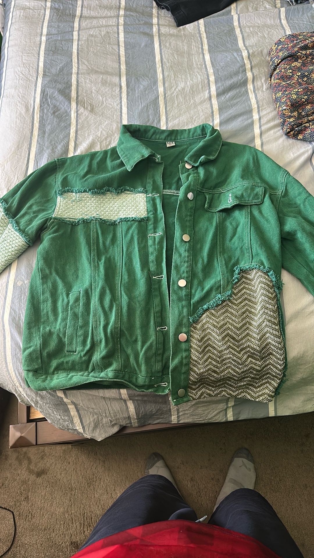 Vintage Green Jacket