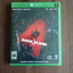 Back 4 Blood Xbox Series X