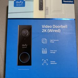 Eufy Security Video Doorbell 2k (wired)