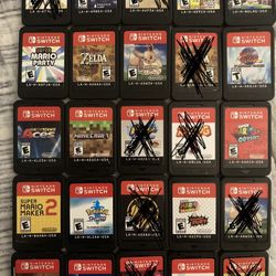 Nintendo Switch Games & 256gb sd card please read description