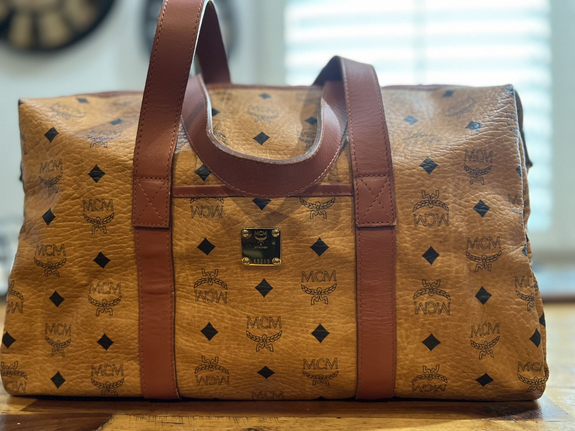 MCM Vintage Weekender Bag (Medium Size)
