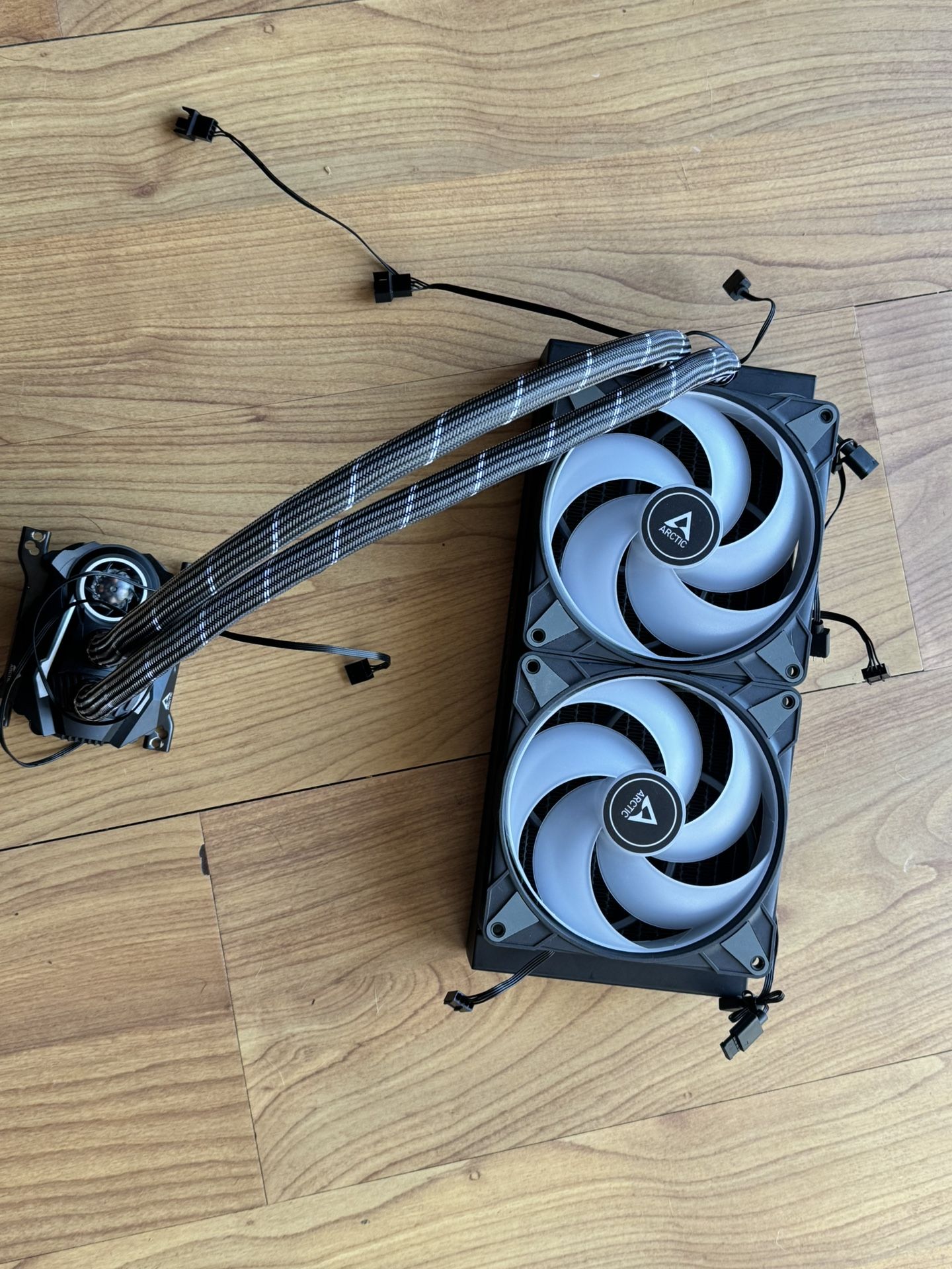 Arctic 280MM A-RGB Liquid Freezer II AIO CPU cooler.