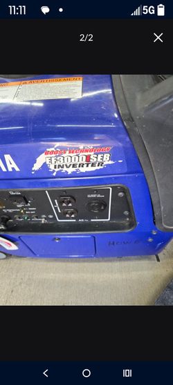 Yamaha ef3000iseb inverter generator