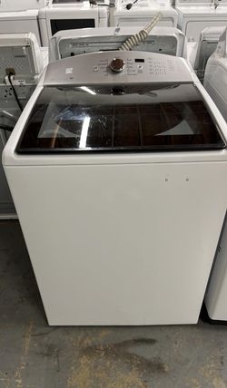Kenmore Top Load Washer – HE, Glass Lid, Stainless Drum