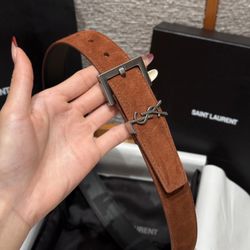 YSL Men’s Belt With Box 2026 New 