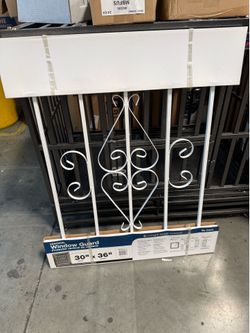 Steel window guards