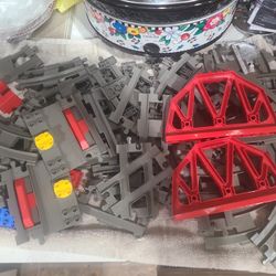 Lego Duplo Train Track Thomas Bridge Rails.