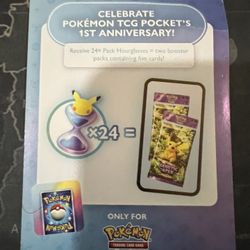 Pokemon Pocket 24 Hourglass Code 