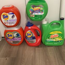 Household Tide and Gain Detergent