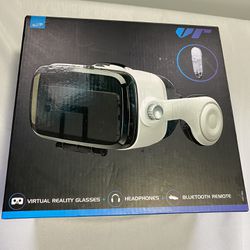 New virtual reality, Bluetooth headphone glasses