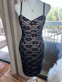 New Black Lace Dress