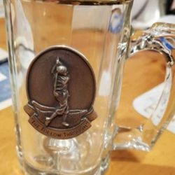 Golf Glass Pewter Beer Glass