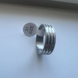 Silver Serenity Ring 