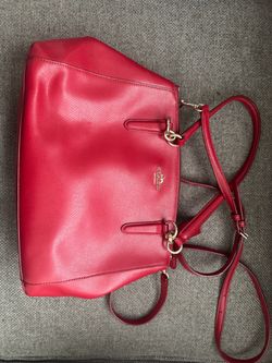 red Coach Christie Carryall