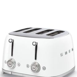 Smeg 50's Style Retro Aesthetic 4-Slice Toaster