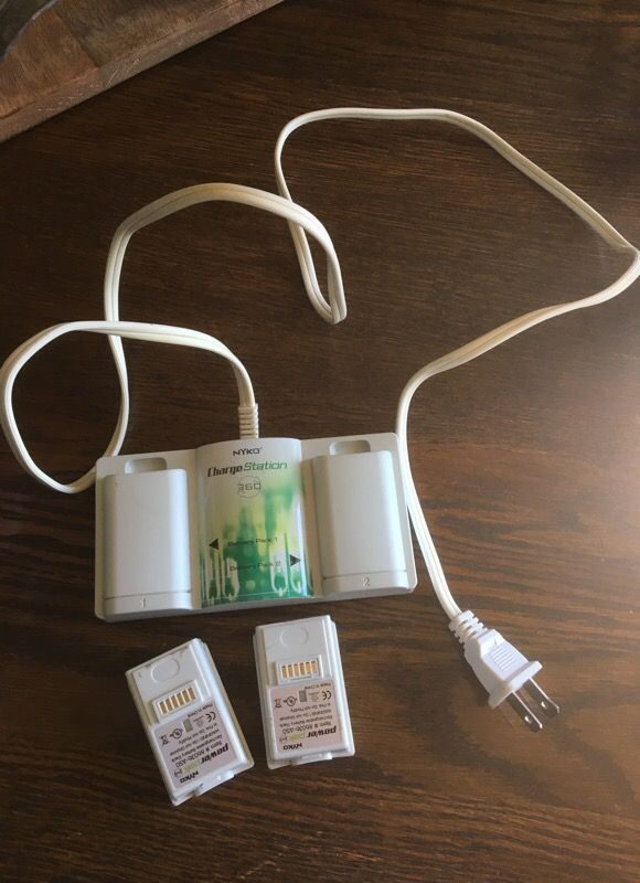 Rechargeable Xbox 360 controller batteries