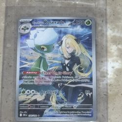 Pokemon Destined Rivals Cynthia’s Roserade