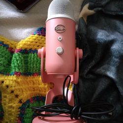 2 BLUE YETI MICROPHONES, RARELY USED! 