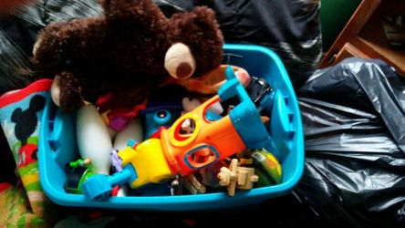 Lots of kids toys
