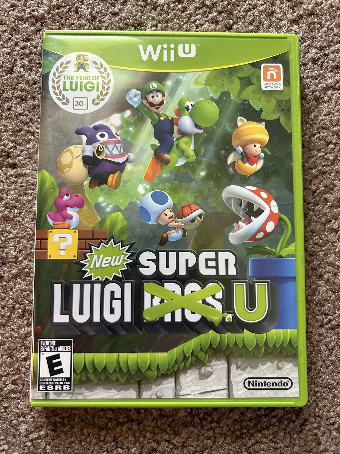 New Super Luigi U (Nintendo Wii U) Complete CIB Tested