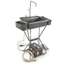 Military Surplus Surgical Sink And Case