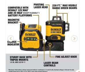 230 ft. 360 Green Self-Leveling 3-Plane Laser Level