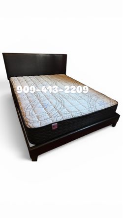 Queen Bed With Mattress Included!