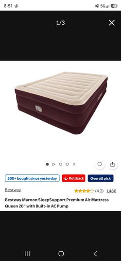 Queen air mattress