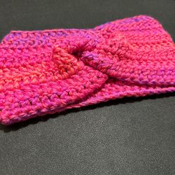 Chunky Pink Earwarmer 