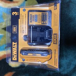 DeWalt battery and a charger 3 AH