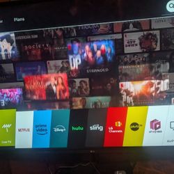 LG 55" TV 2018