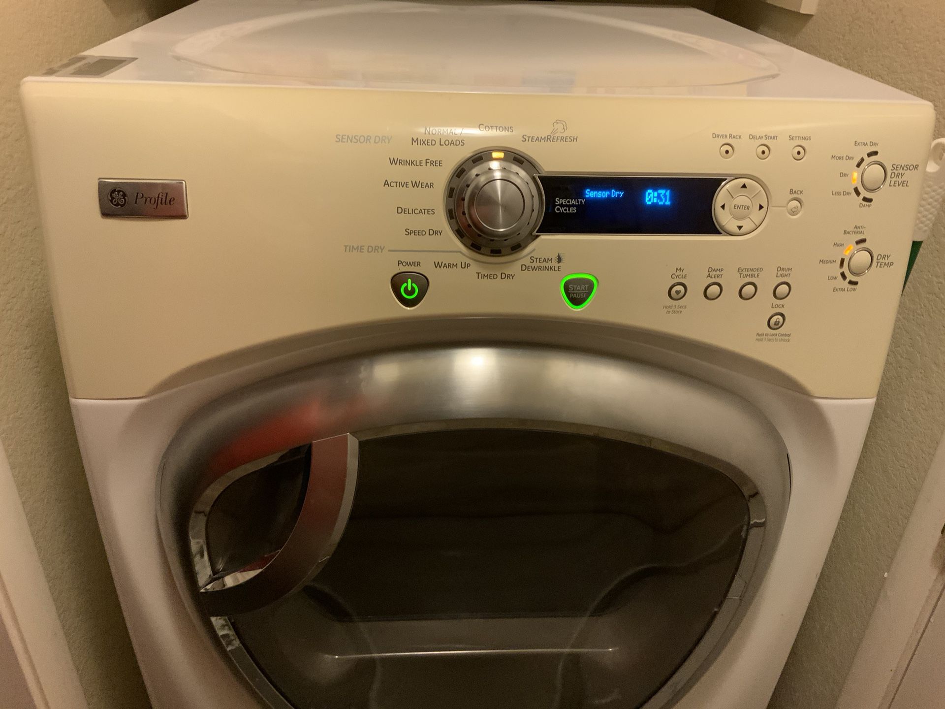 GE Washer And GE Gas Dryer