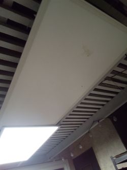 Led light fixture pannel