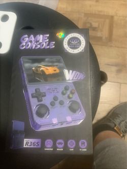 R36S Handheld Video Game Console. Brand new