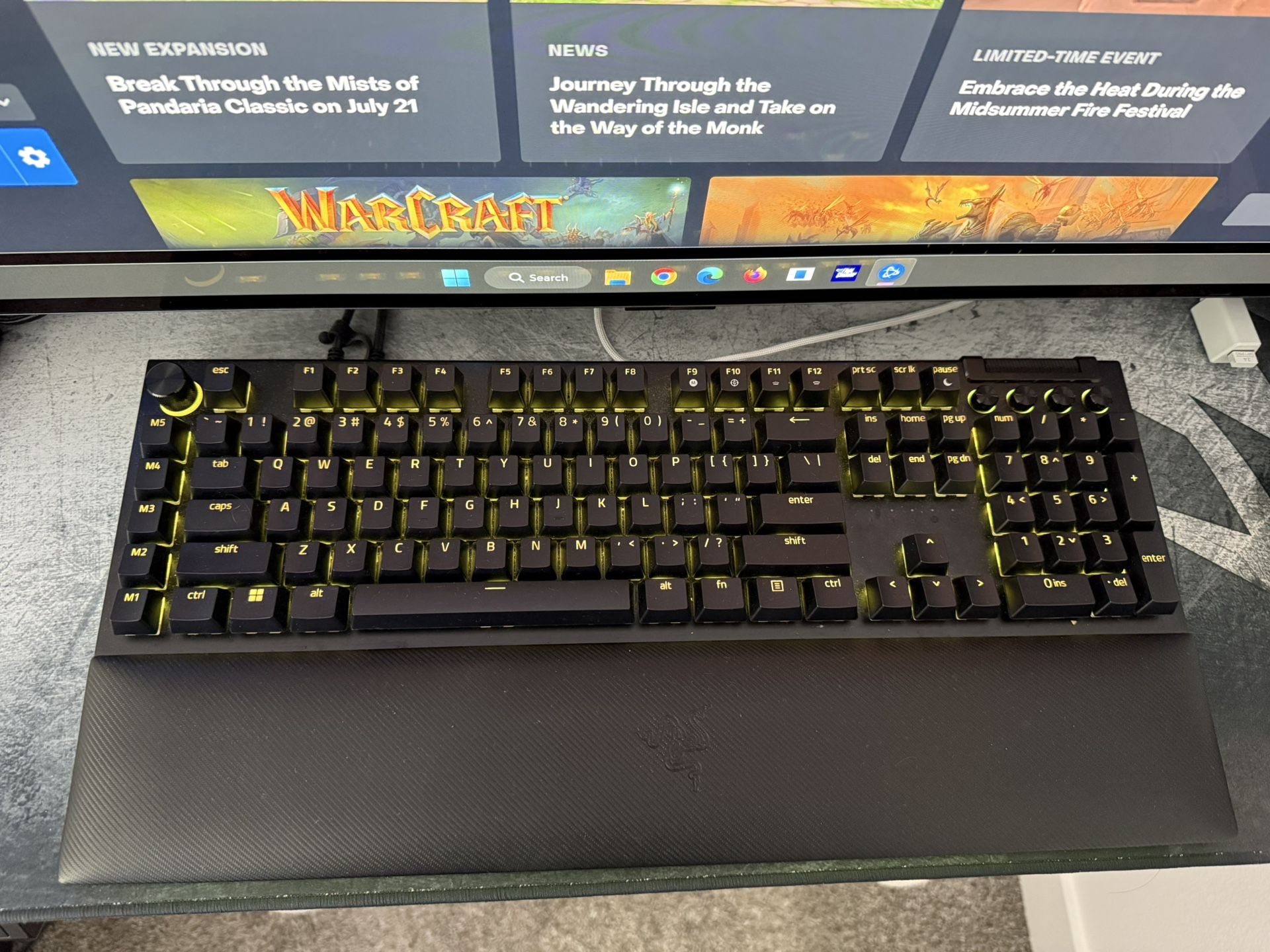 Razer Gaming Keyboard & Gaming Mouse