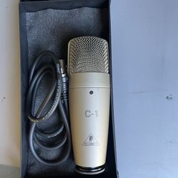 Behringer C-1U Studio Condenser Microphone With Cable