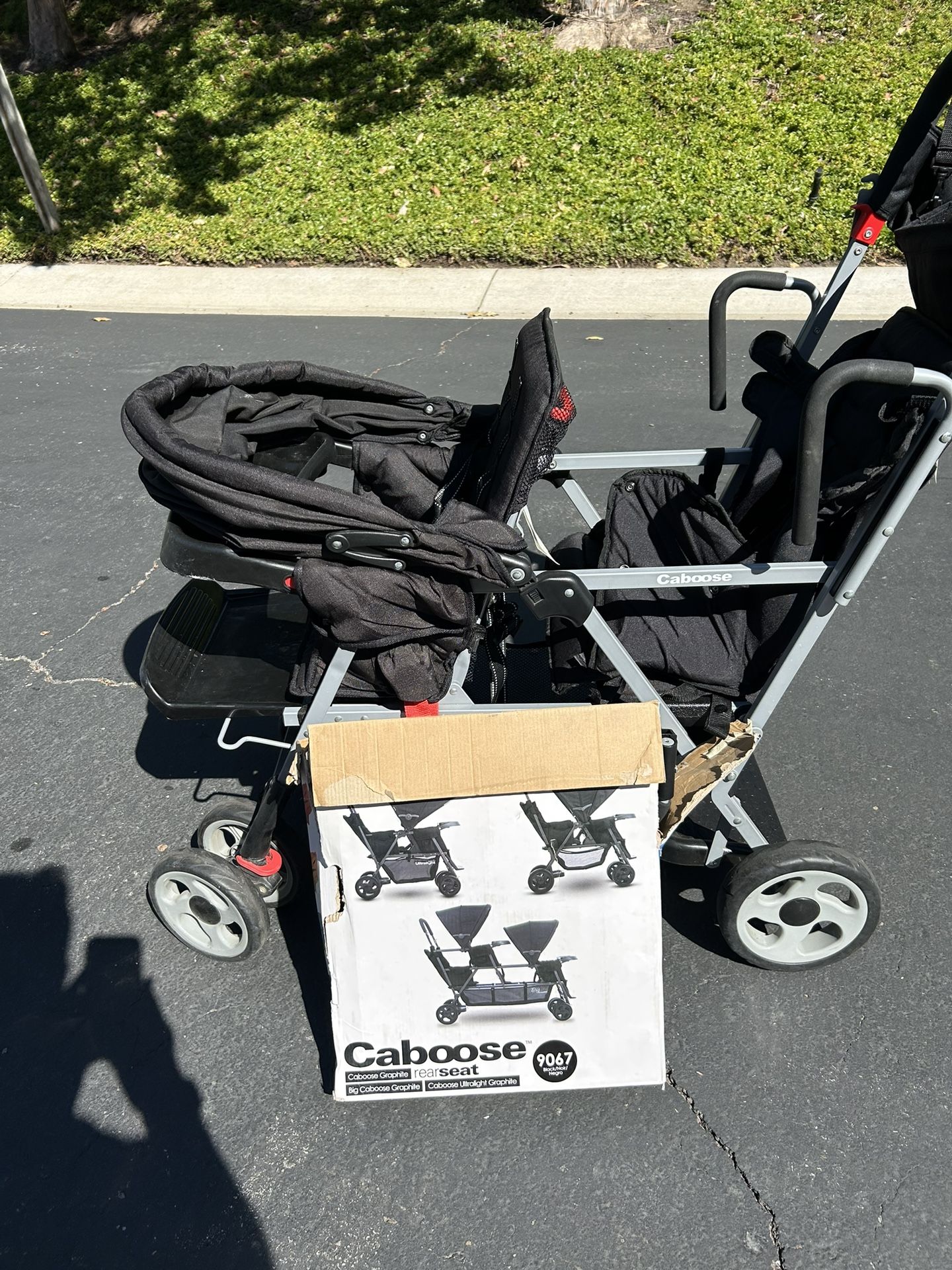 Caboose Double Seated Stroller