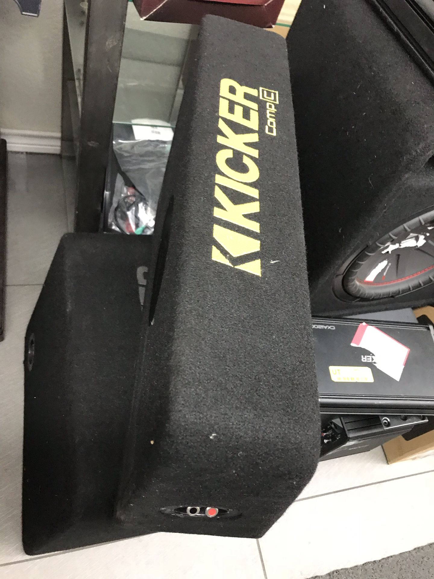 Kicker box only for 10inch subwoofer