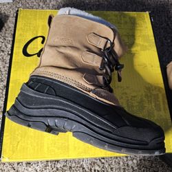 Cabela's Snowpac Pac Boots Tan Big Kid 5 Women 6.5 Men 5.5 Rain Snow Shoes Hike

Great Pre-owned condition,  no flaws
My son wore those twice 
Removab