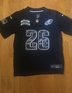 Eagles Barkley Salute Service Jersey