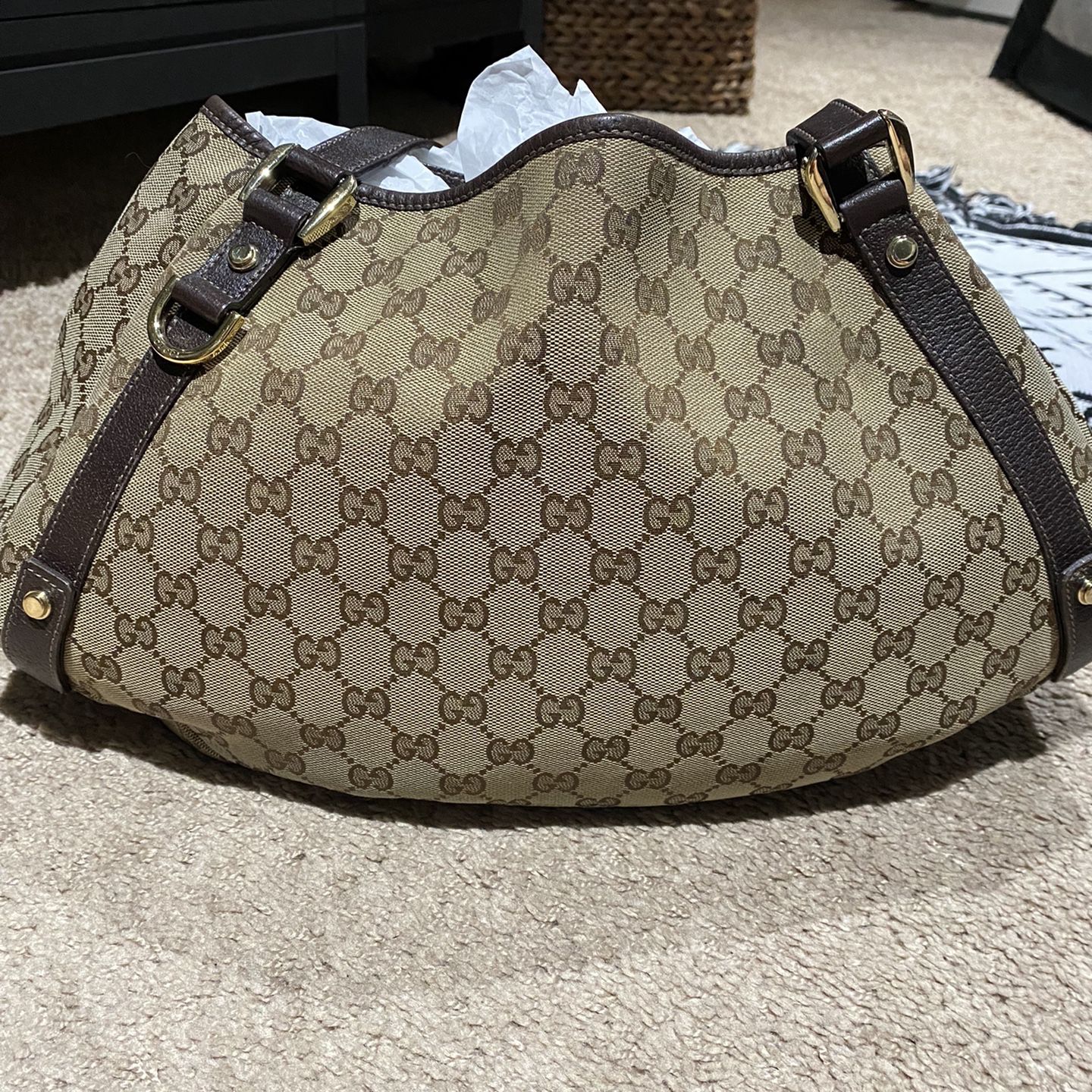 100% authentic Gucci 500 GG monogram supreme backpack bag for Sale in San  Antonio, TX - OfferUp