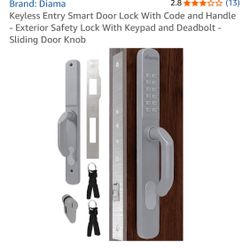 Dioma New Mechanical Keyless Entry Entry Door Lock W Handle