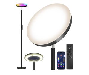 Brand new in original box Keepsmile Led Floor Lamp 36W RGB Double Side Lighting Smart Remote App 2600LM Bright Multicolor Dimmable Tall Standing Moder
