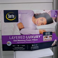 Serta Gel Memory Foam Pillow