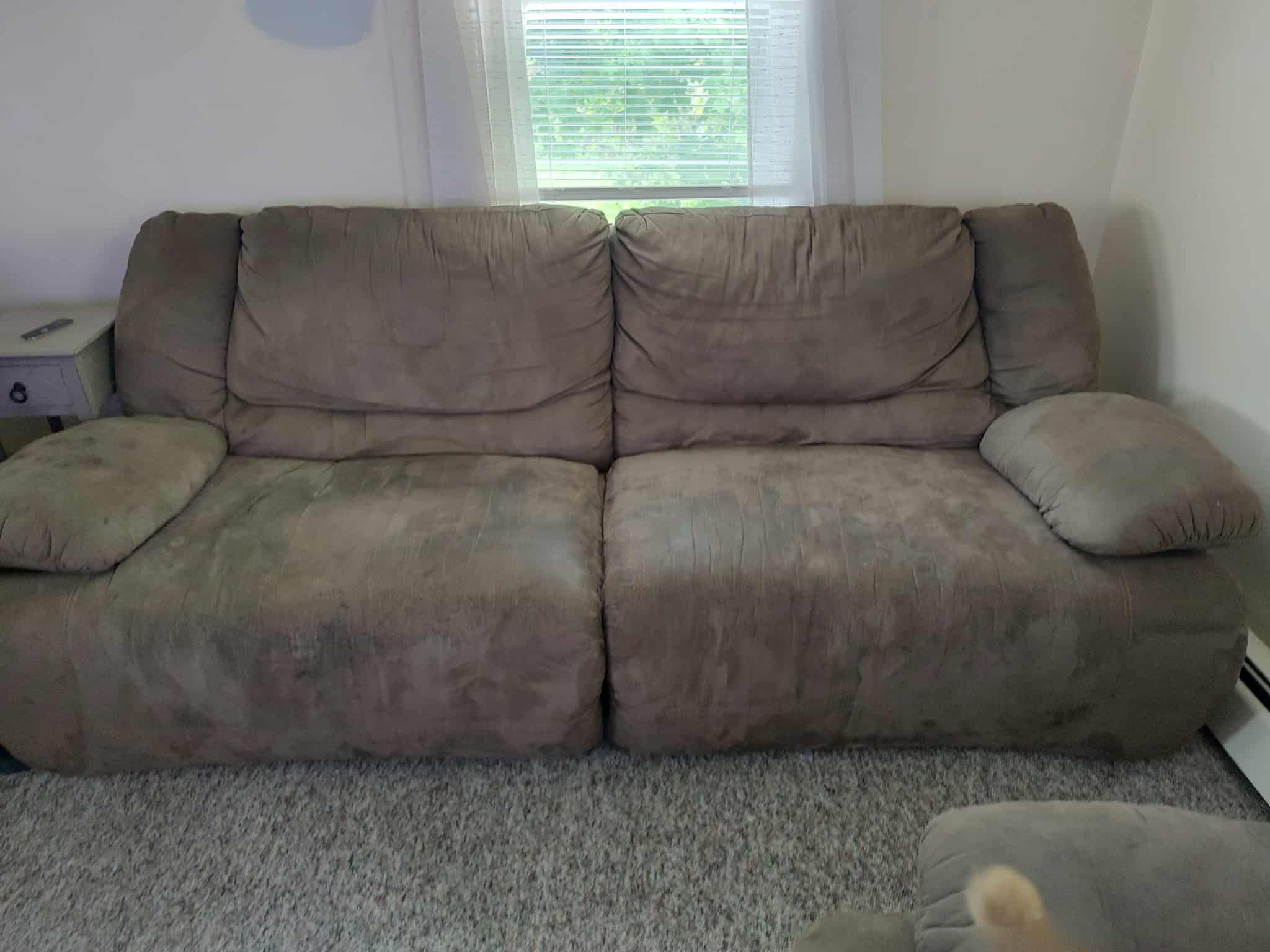 Reclining Couch & Large Recliner Chair