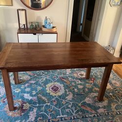 Make Me An Offer-Beautiful Hand Built Dining Table: Please Read Description 