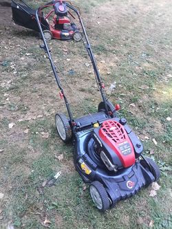 Troy bilt push mower