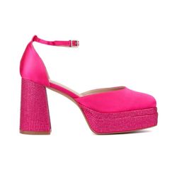 Hot Pink Platform Heels