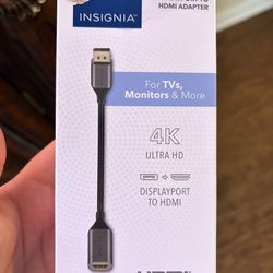 display to hdmi adapter insignia
