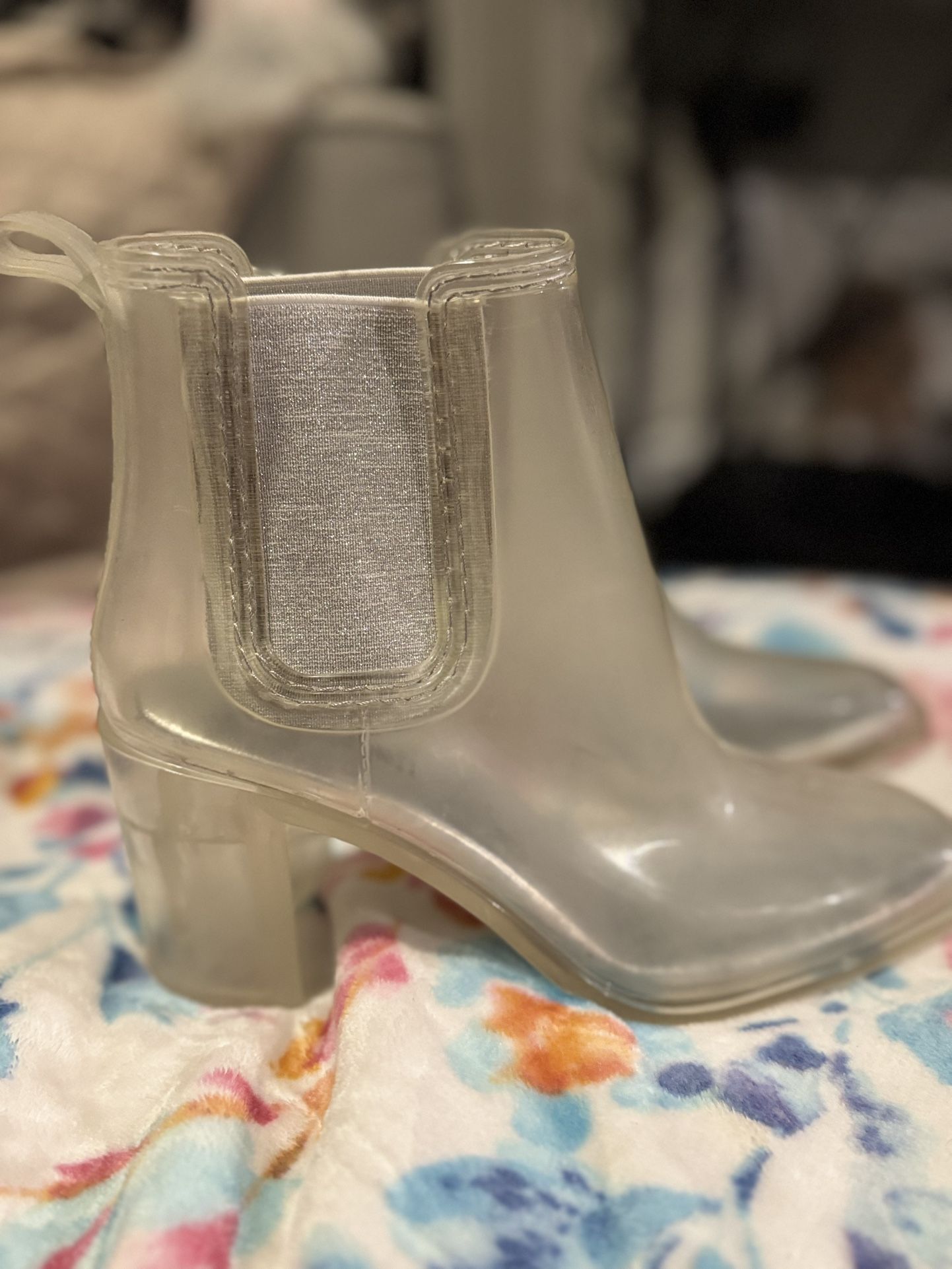 Jeffrey Campbell Rubber Hurricane Rain Boots